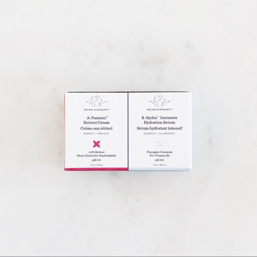 Drunk Elephant A-Passioni Retinol Cream / B-Hydra